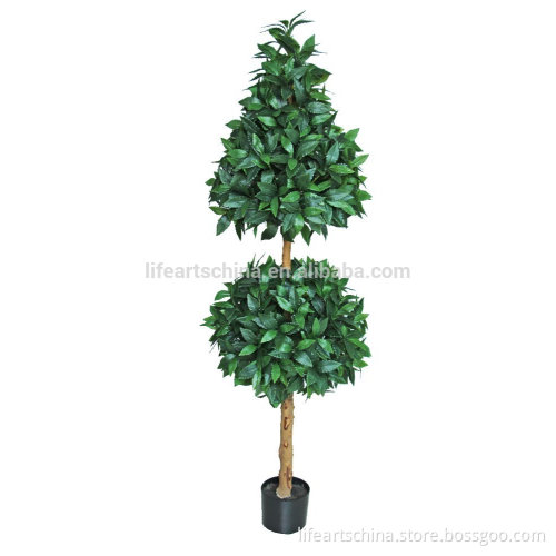 high quality fake bay tree 150cm bay tree topiary for indoor or outdoor